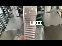 पूर्ण स्वचालित 80 टन एल्यूमीनियम पन्नी खाद्य कंटेनर बनाने की मशीन