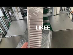 खाद्य पैकिंग के लिए 80 टन पूर्ण स्वचालित एल्यूमीनियम खाद्य कंटेनर बनाने की मशीन