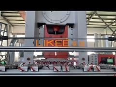 संयुक्त राज्य अमेरिका बाजार पूर्ण स्वचालित एल्यूमीनियम पन्नी खाद्य कंटेनर बनाने की मशीन LK-T80