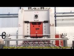 उच्च उत्पादकता 4 खोखले एल्यूमीनियम पन्नी कंटेनर उत्पादन लाइन