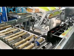 फास्ट स्पीड निर्माता बिक्री एल्यूमीनियम पन्नी छोटे रोल कार्टनिंग मशीन