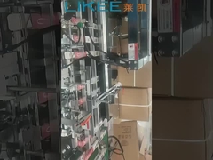 आसान उपयोग वाणिज्यिक स्वचालित एल्यूमीनियम पन्नी छोटे रोल पैकिंग मशीन