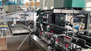 कार्टन बॉक्स पैकिंग के लिए हाई स्पीड स्वचालित एल्युमीनियम फॉयल रोल कार्टनिंग मशीन