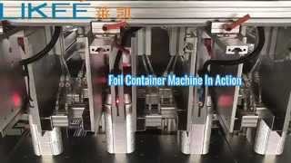 130ton aluminum foil container making machine