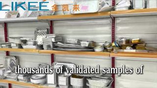 LIKEE Aluminum foil container sample room