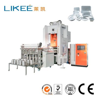खरीदें LK-T80 Food Container Punching Machine with 1-Year Warranty Lifelong Technical Support and 12000pcs/hour Production Speed online manufacture