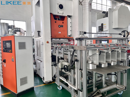 खरीदें 4 खोखले यांत्रिक चांदी पन्नी कंटेनर प्रेस बनाने की मशीन 80 टन online manufacture