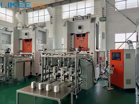 खरीदें 80 टन स्वचालित खाद्य ग्रेड एल्यूमीनियम पन्नी ट्रे बनाने की मशीन online manufacture