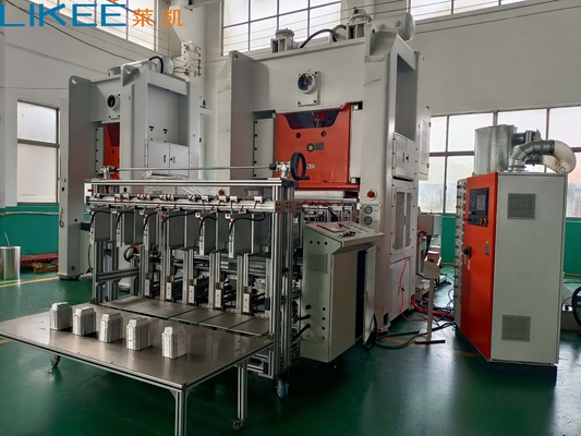 खरीदें पूरी तरह से स्वचालित एल्यूमीनियम पन्नी कंटेनर बनाने की मशीन 380V 50HZ online manufacture