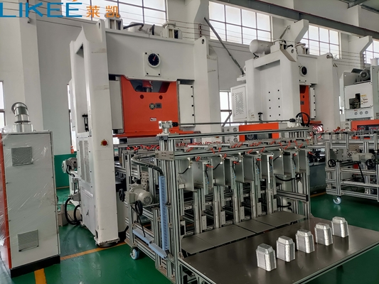 खरीदें 130 टन 12000 पीसी/घंटा एल्यूमीनियम पन्नी कंटेनर उत्पादन लाइन online manufacture