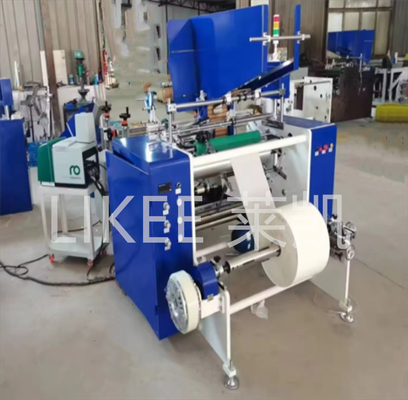 खरीदें 6 शाफ्ट टच स्क्रीन नियंत्रित हाउस पन्नी रोल स्लिटर रिवाइंडिंग मशीन online manufacture