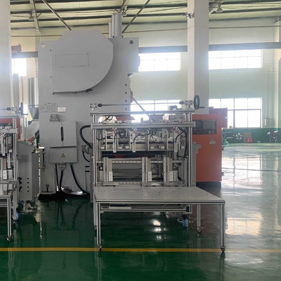 खरीदें LK-T63 खाद्य कंटेनर एल्यूमीनियम पन्नी पंचिंग मशीन 19.8KW स्थापित पावर online manufacture