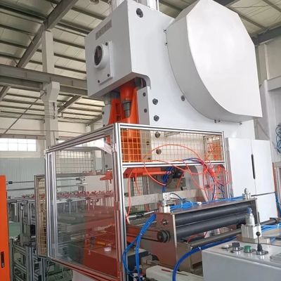 खरीदें T63 एल्यूमीनियम पन्नी डिस्पोजेबल खाद्य कंटेनर मशीन पुनर्नवीनीकरण योग्य आयताकार एयरलाइन खानपान online manufacture