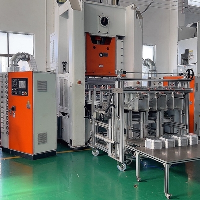खरीदें 80 टन के दबाव के साथ SIEMENS मोटर एल्यूमीनियम पन्नी प्लेट बनाने मशीन द्वारा संचालित online manufacture