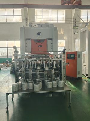 खरीदें LK-T80 पतले और मोटे फ़ॉइल हैंडल के लिए खाद्य कंटेनर पंचिंग मशीन 0.025–0.2mm सामग्री सटीक के साथ online manufacture