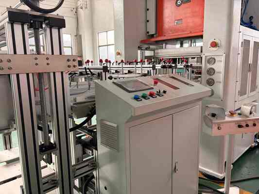 खरीदें एलके-टी80 एल्यूमिनियम फॉयल कंटेनर मशीन कस्टम मोल्ड संगत मशीन online manufacture