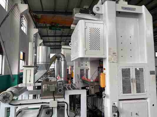 खरीदें LK-T80 भारी शुल्क 450ml एल्यूमीनियम पन्नी खाद्य कंटेनर इन्सुलेशन गोल आकार बनाने की मशीन online manufacture