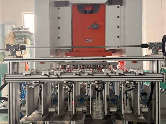 खरीदें एलके-टी80 एल्यूमीनियम पन्नी बनाने की मशीन कंटेनर एसएमसी वायवीय घटकों का उपयोग करता है online manufacture