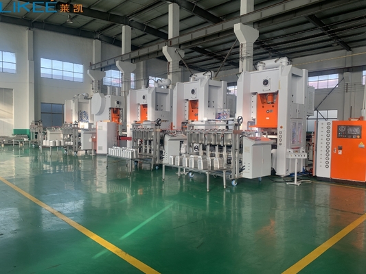 380V 50HZ चीन में निर्मित सर्वश्रेष्ठ निर्माता एल्यूमीनियम पन्नी कंटेनर उत्पादन लाइन