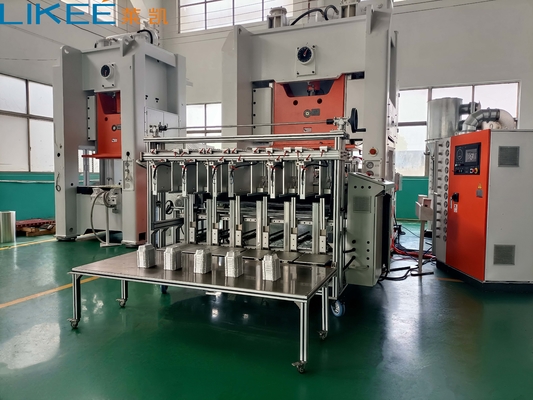 6 खोखले 380v 50Hz चांदी एल्यूमीनियम पन्नी प्लेट बनाने की मशीन