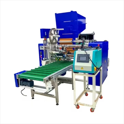 LKWD-450 हाउस एल्यूमिनियम फॉयल रीवाइंडिंग स्वचालित मशीन 50HZ आवृत्ति 4KW मोटर