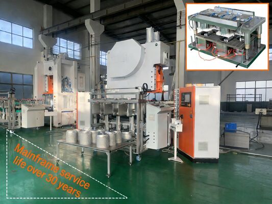 LK-T63 Fully Automatic Customizable Aluminum Foil Container Machine for High Output 12000pcs/hour Disposable Catering Trays